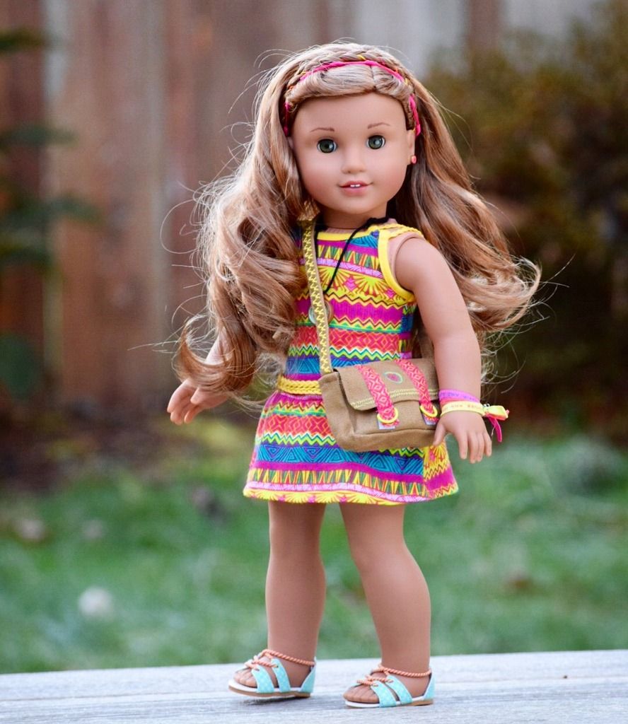 Lea Doll & Meet Outfit American Girl Playthings!